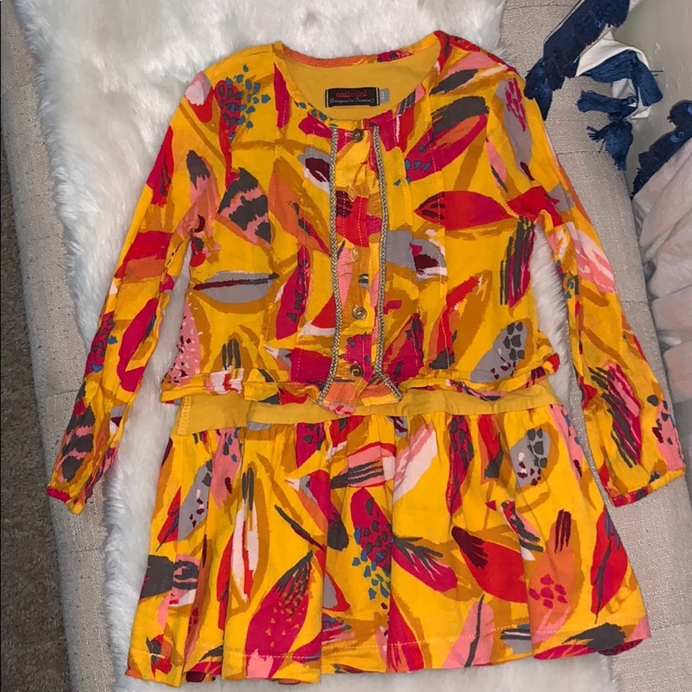 catimini long sleeve dress